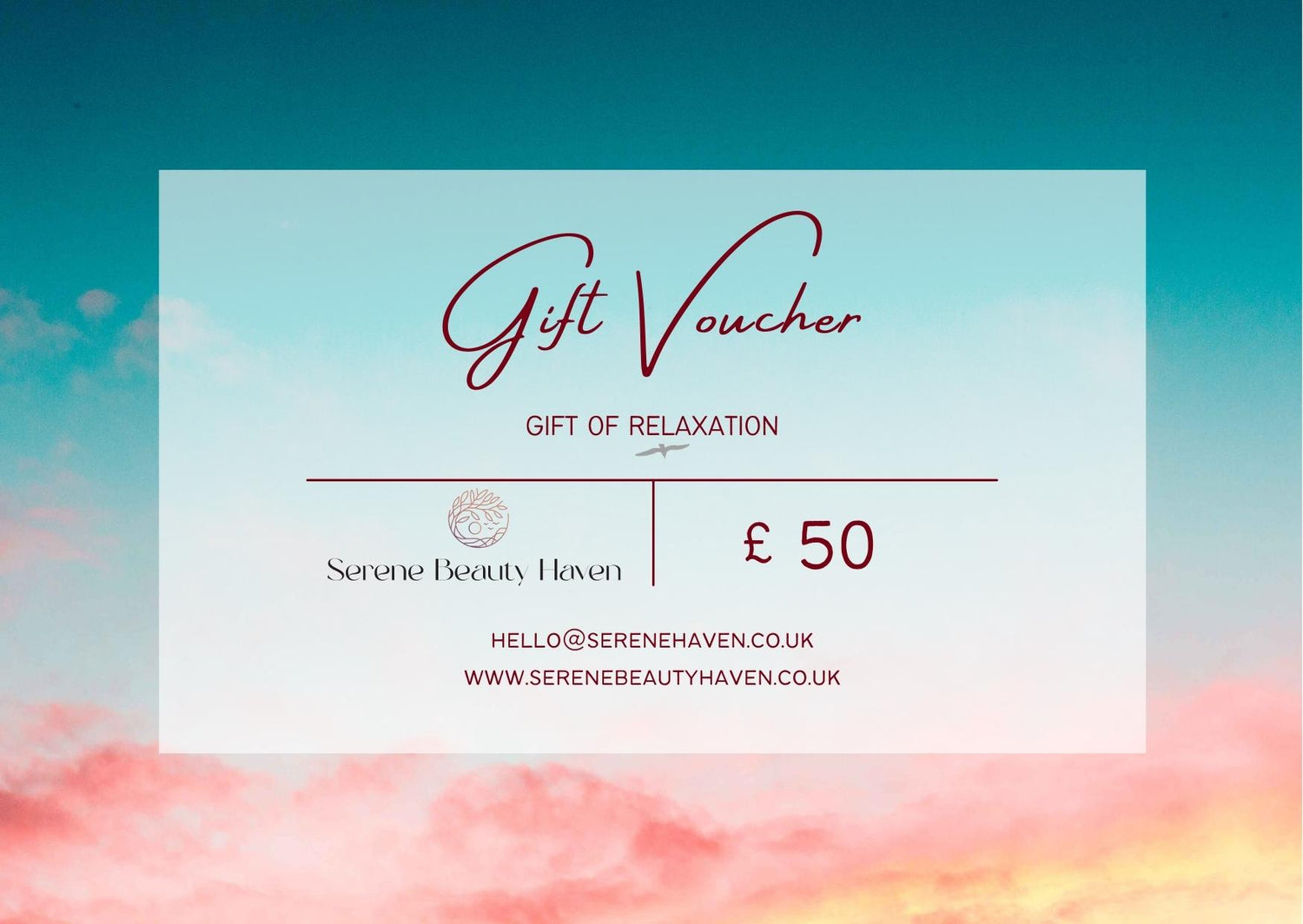 Give the Gift of Serenity with a Serene Beauty Haven Gift Card