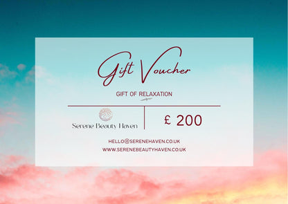 Give the Gift of Serenity with a Serene Beauty Haven Gift Card